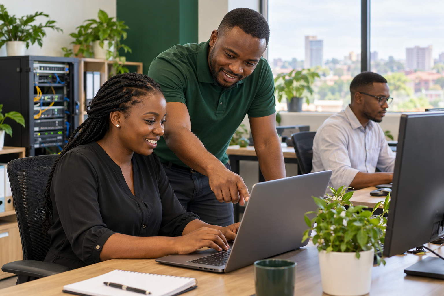 Collaborative IT support in Kampala