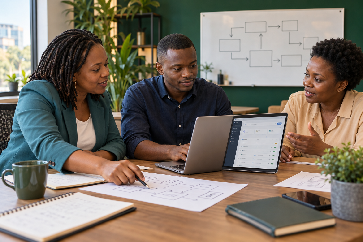 Collaborative workflow design for custom software