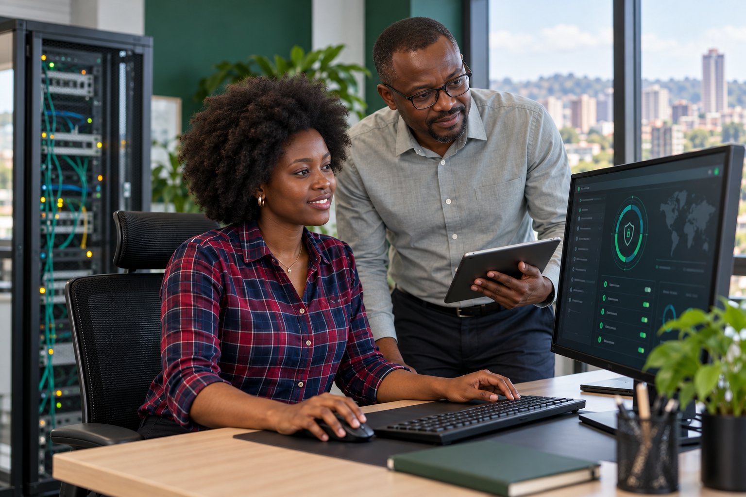 Cybersecurity Team Reviewing Access Controls